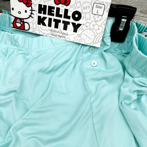 NWT Hello Kitty Women's Size Large 2-Pack Sleep Shorts - Picture 3 of 7
